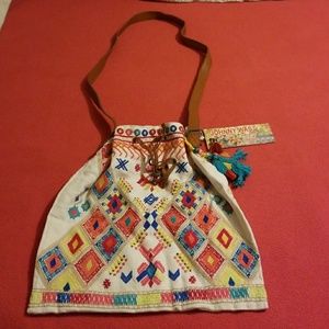 JOHNNY WAS LA SAGE DRAWSTRING TOTE